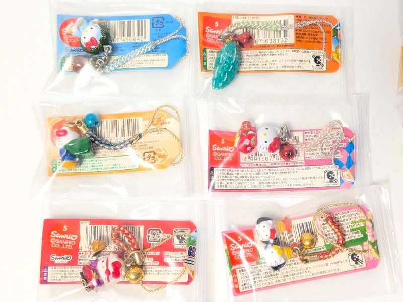 ハローキティ ご当地キティ 根付 ストラップ 20個セット まとめ売り