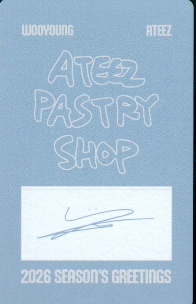 ATEEZ 封入 WOOYOUNG 2026 SEASON'S GREETINGS - メルカリ