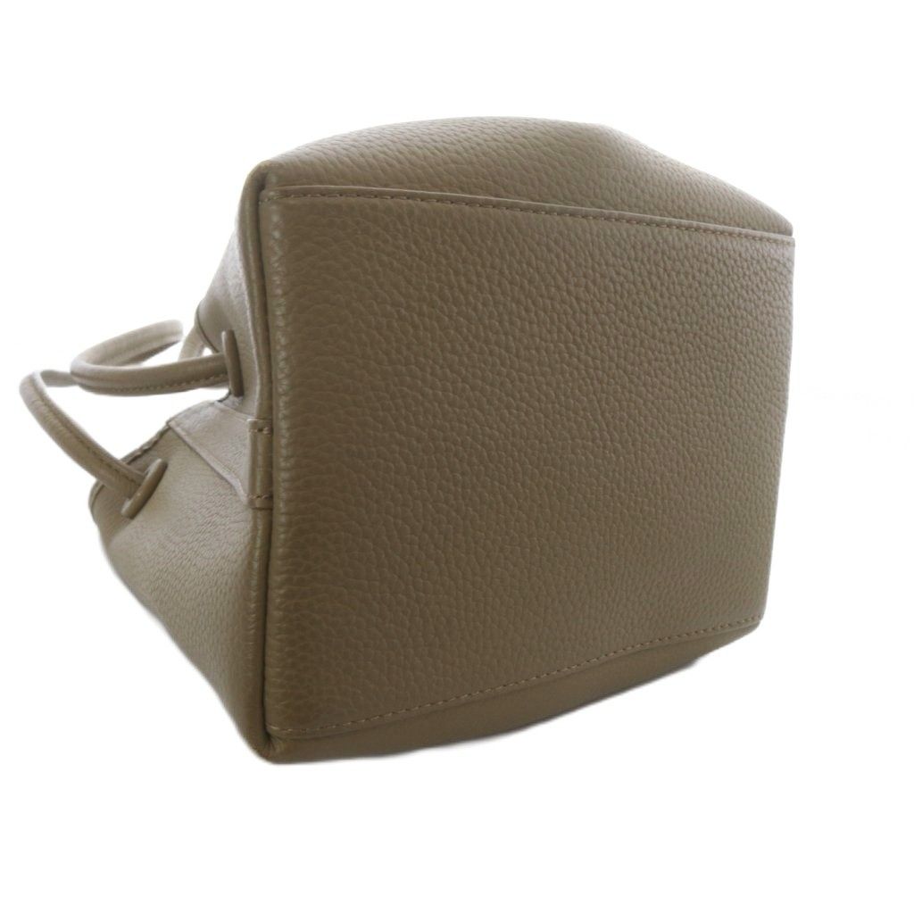 ヴァジック VASIC BOND MINI バッグ ハンドバッグ レザー ロゴ カーキ