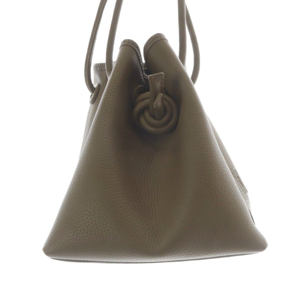 ヴァジック VASIC BOND MINI バッグ ハンドバッグ レザー ロゴ カーキ