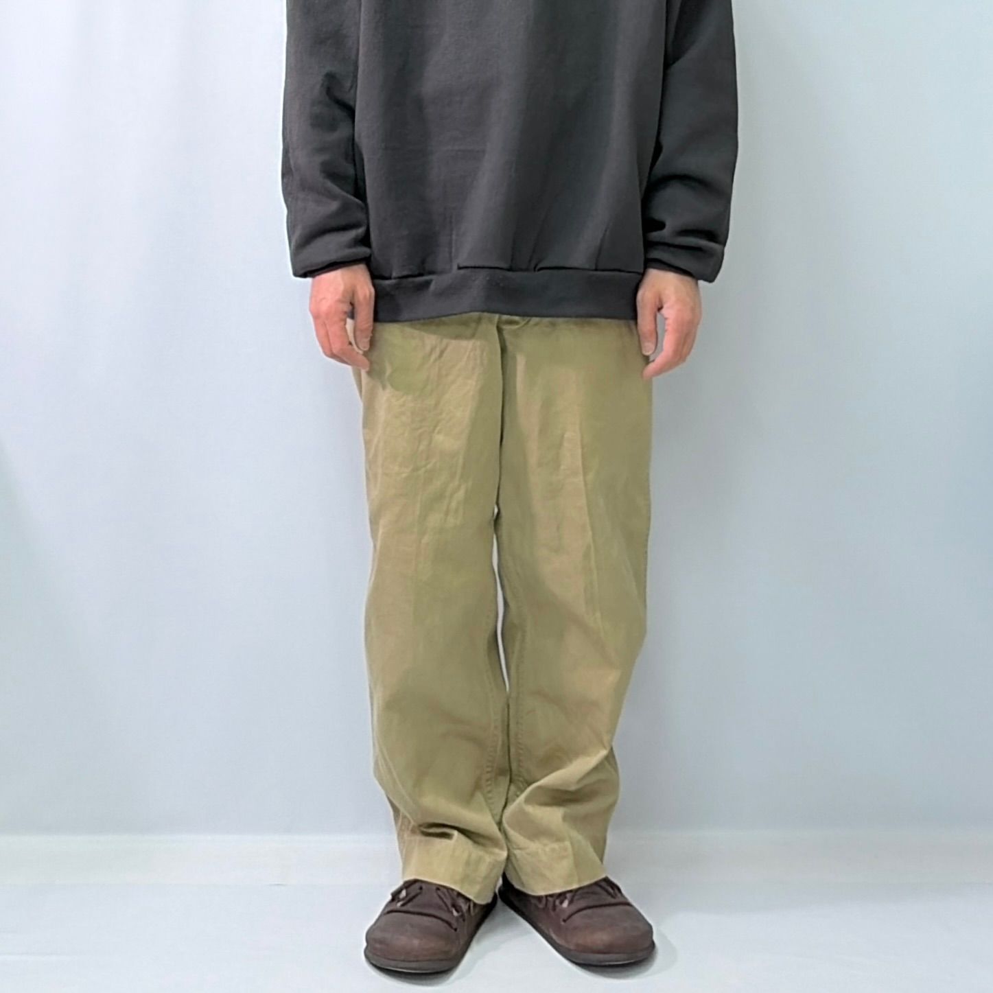 40s 50s US ARMY 米軍 M-45 M45 カーキ チノパン ミリタリー パンツ