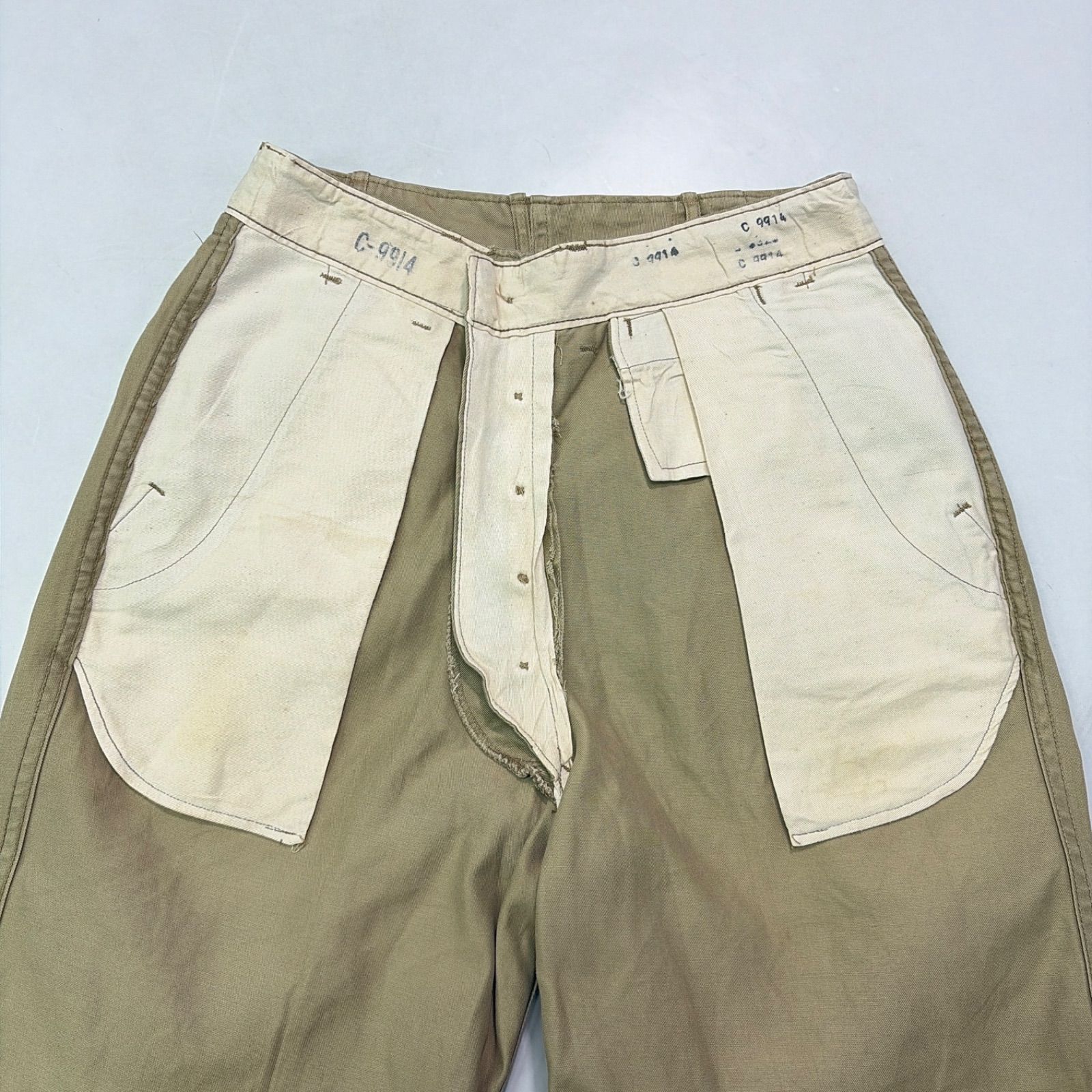 40s 50s US ARMY 米軍 M-45 M45 カーキ チノパン ミリタリー パンツ