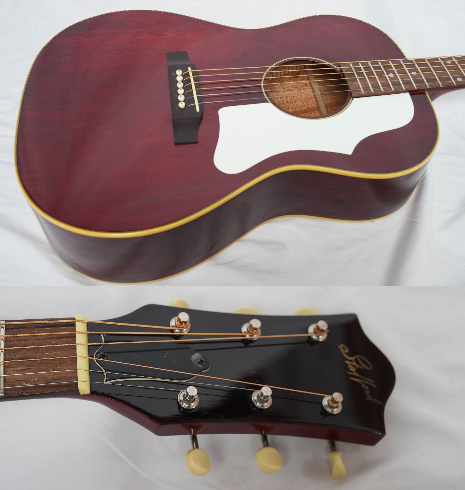 ☆Stafford☆SLG-360E-RED Gibson B-25コピー PU不良 コンパクトサイズ