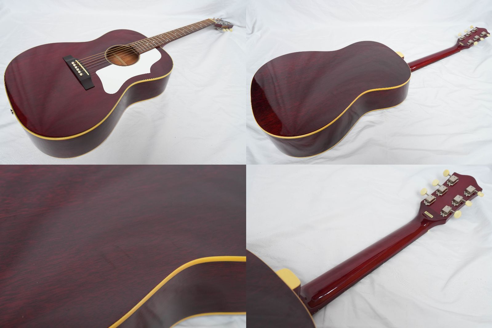 ☆Stafford☆SLG-360E-RED Gibson B-25コピー PU不良 コンパクトサイズ