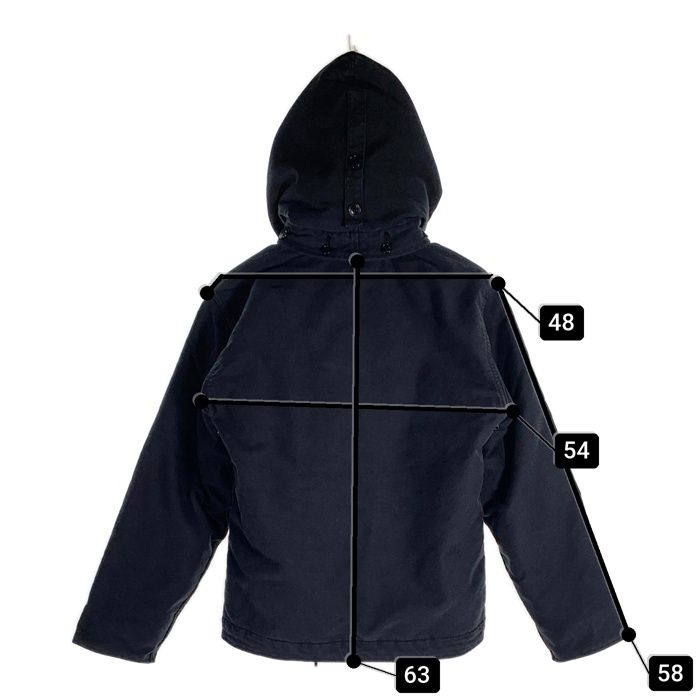 HOUSTON ヒューストン フランス海軍 デッキジャケット ネイビー 5NFX3