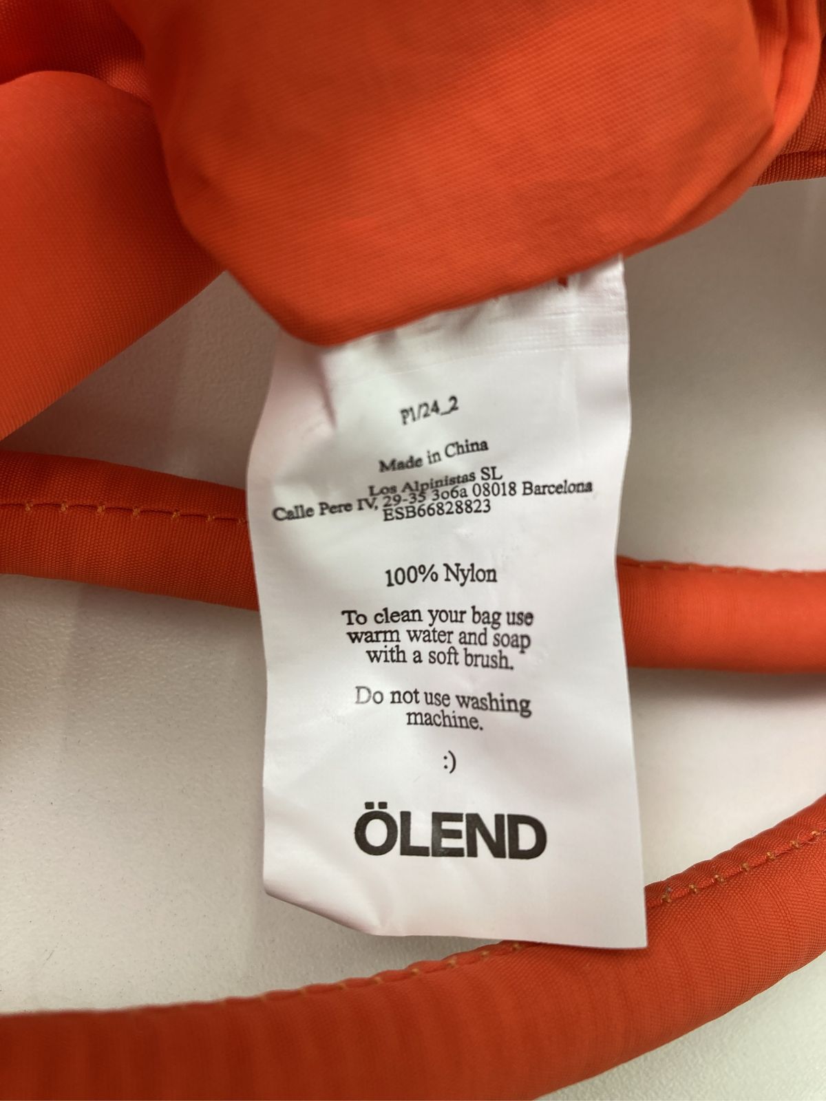 OLEND BACKPACKS ショルダーバッグ オレンジ - メルカリ