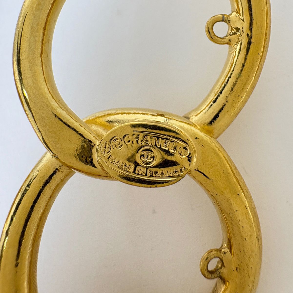 シャネル CHANEL ココマーク チェーン ベルト CC ベルト GP ゴールド