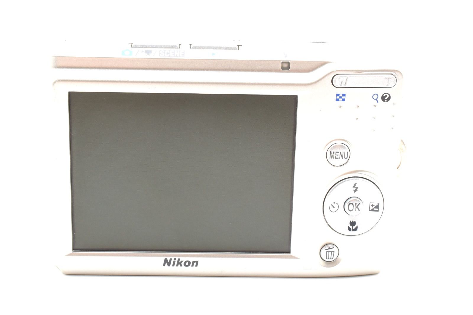 美品】 ニコン Nikon COOLPIX L16 シルバー SDカード付き - メルカリ