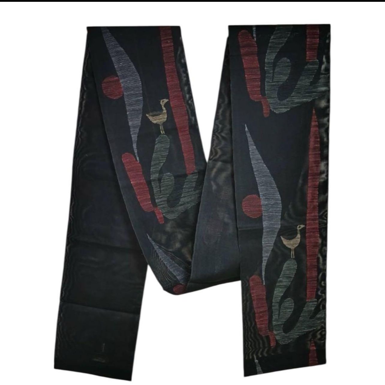 正絹 麻 羅 帯 夏帯 名古屋帯 鳥 タ25 - メルカリ