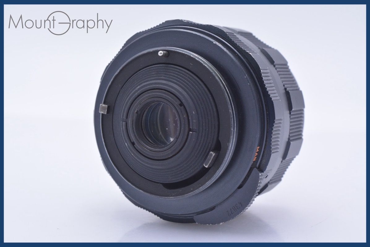 ペンタックス PENTAX Super-Multi-Coated TAKUMAR 28mm F3.5 後