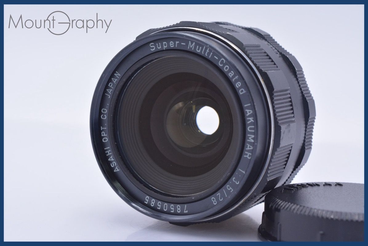 ペンタックス PENTAX Super-Multi-Coated TAKUMAR 28mm F3.5 後