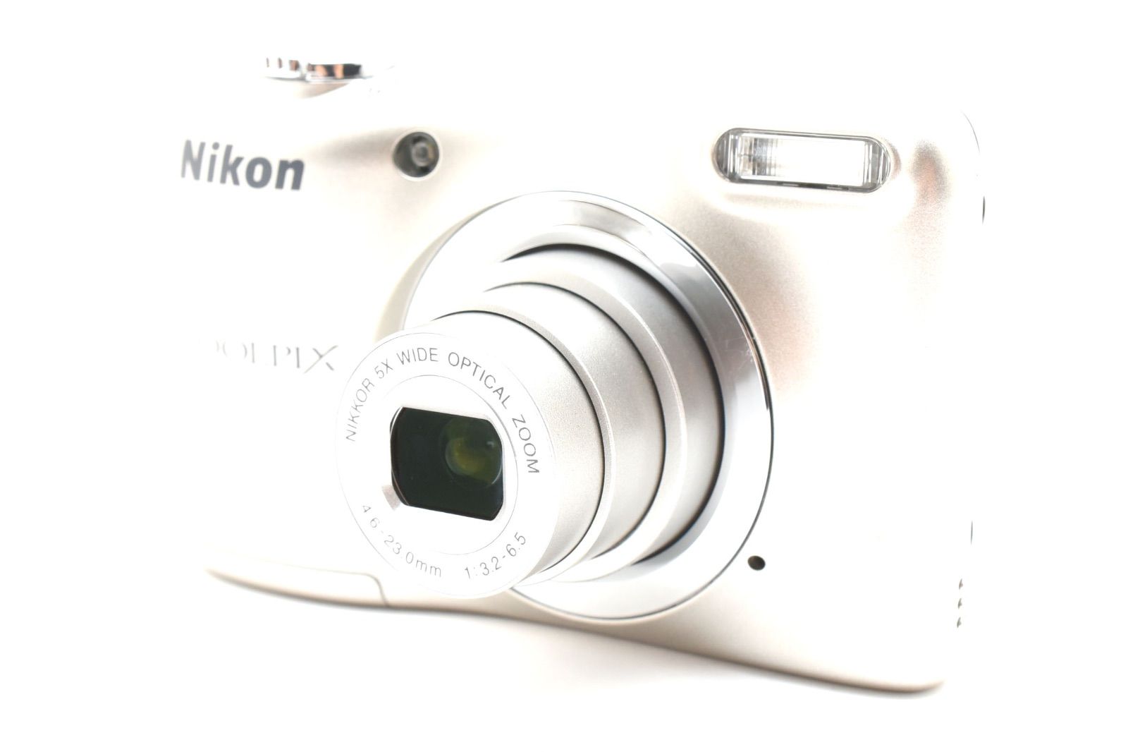 ニコン Nikon COOLPIX A10 シルバー単三電池・SDカード付き - メルカリ