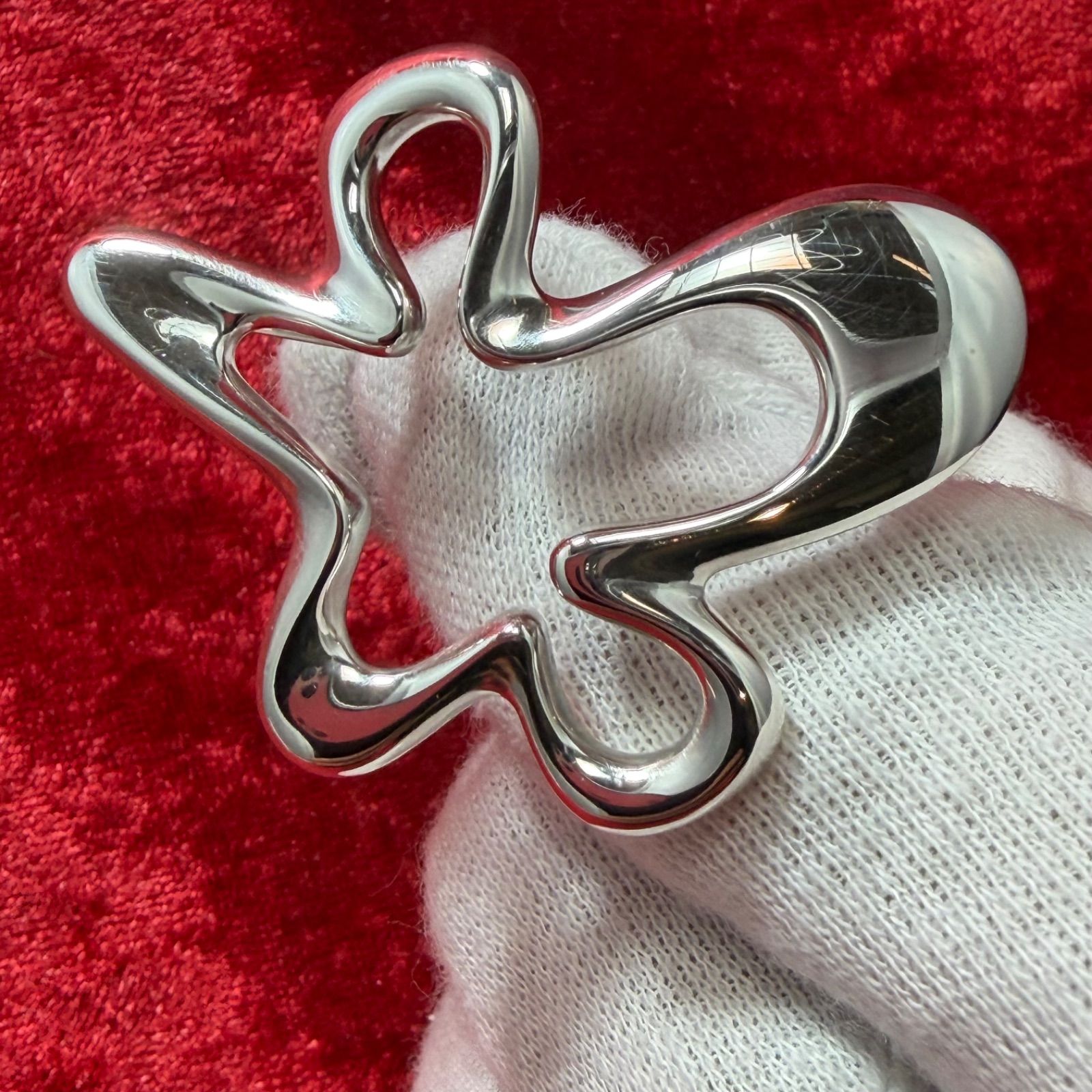 美品 ブローチ スプラッシュ ♯321 ジョージジェンセン/GEORG JENSEN