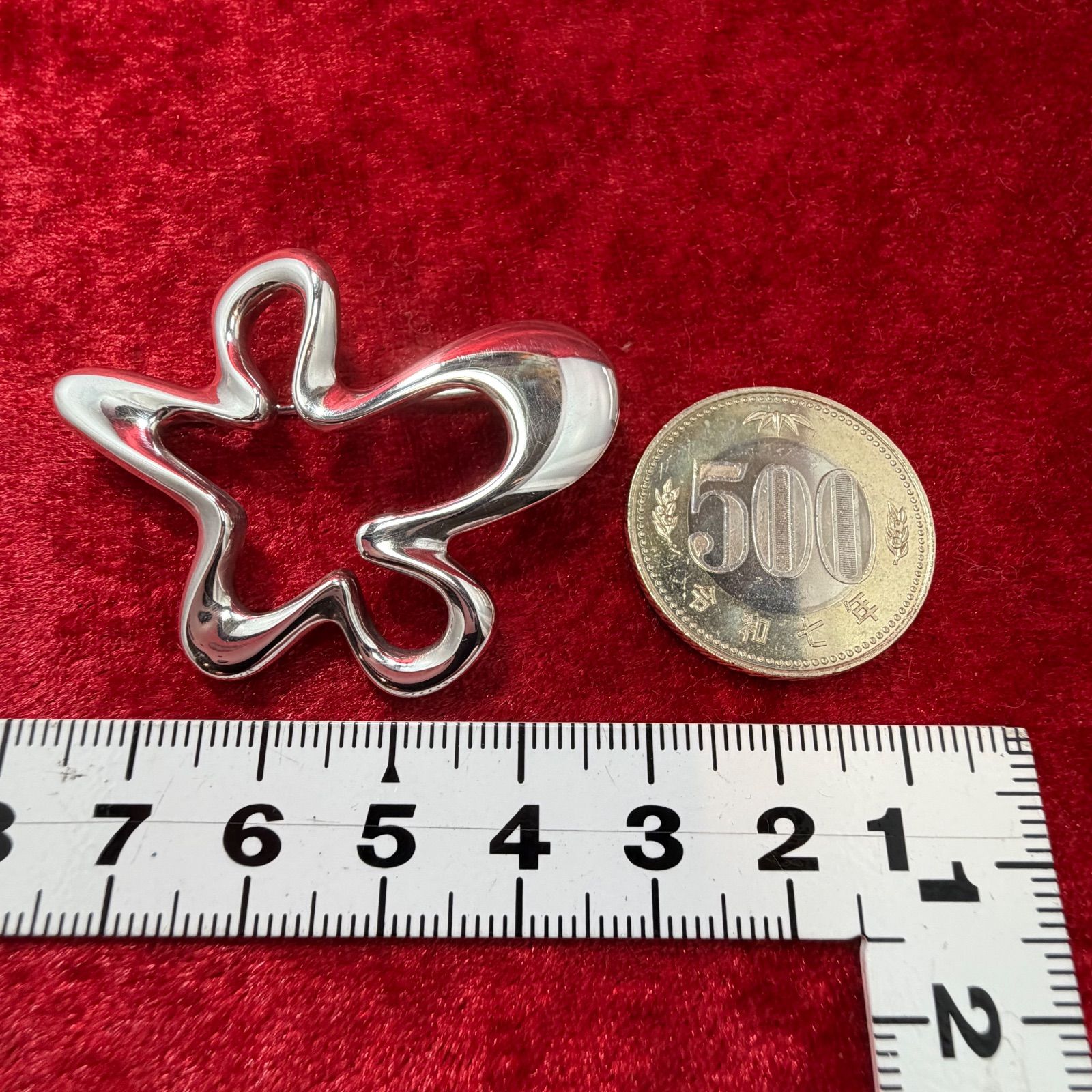 美品 ブローチ スプラッシュ ♯321 ジョージジェンセン/GEORG JENSEN