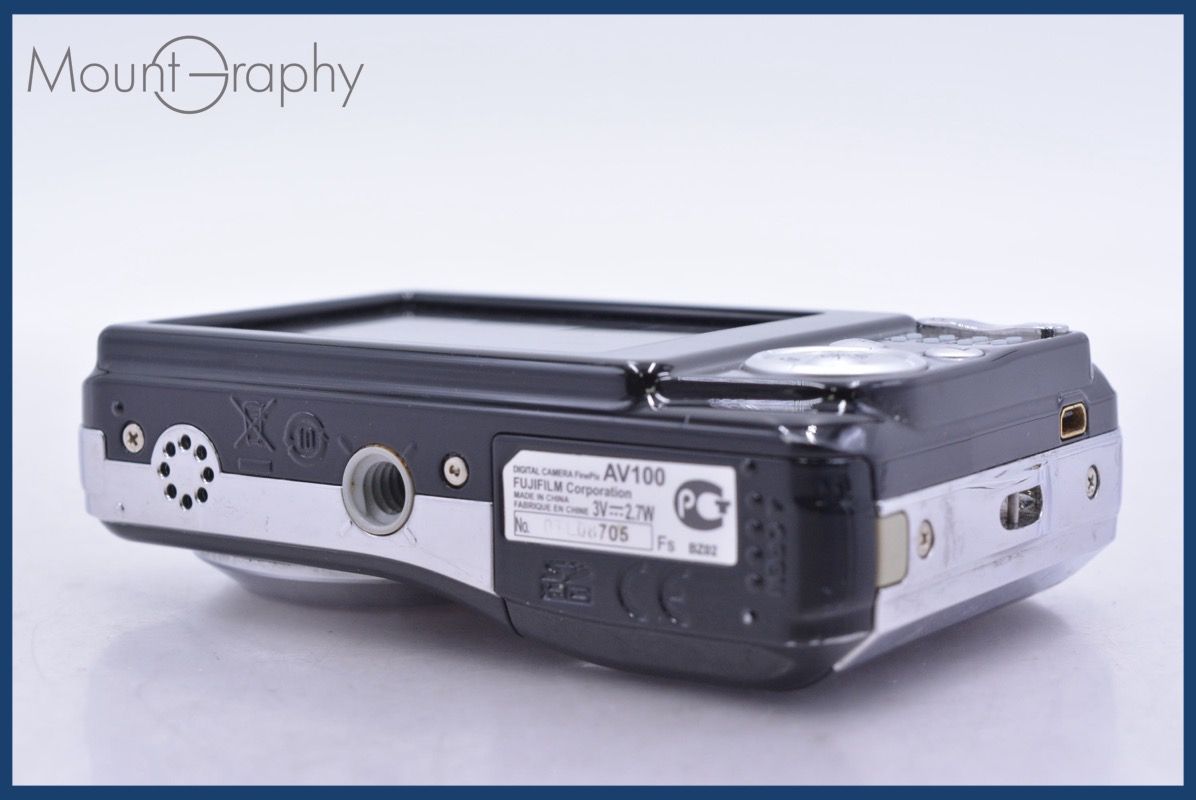 富士フィルム FUJIFILM FinePix AV100 3x 単三電池仕様 同梱無料