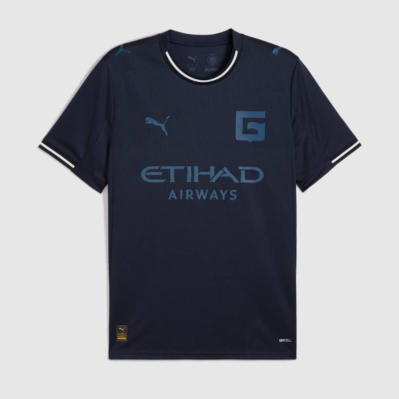 【送料無料・匿名配送】Puma プーマ ジローナ 25/26 サード シャツ 紺 ネイビー 青 ブルー 新品 正規品 並行輸入 日本未発売