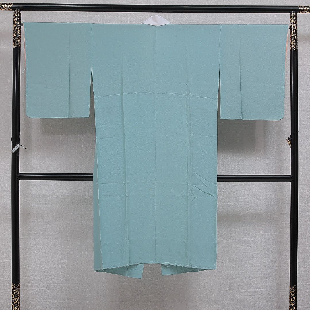 長襦袢 無双袖 身丈124cm 裄丈66cm 正絹 Aランク Mサイズ 居敷当て