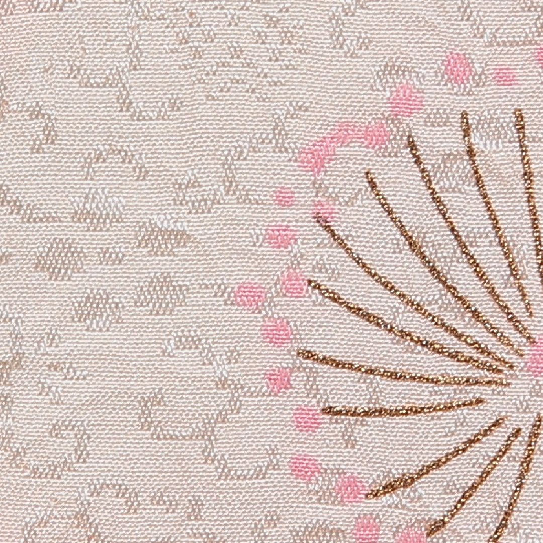 長襦袢 無双袖 身丈136cm 裄丈67cm 正絹 Aランク 2XLサイズ 花柄