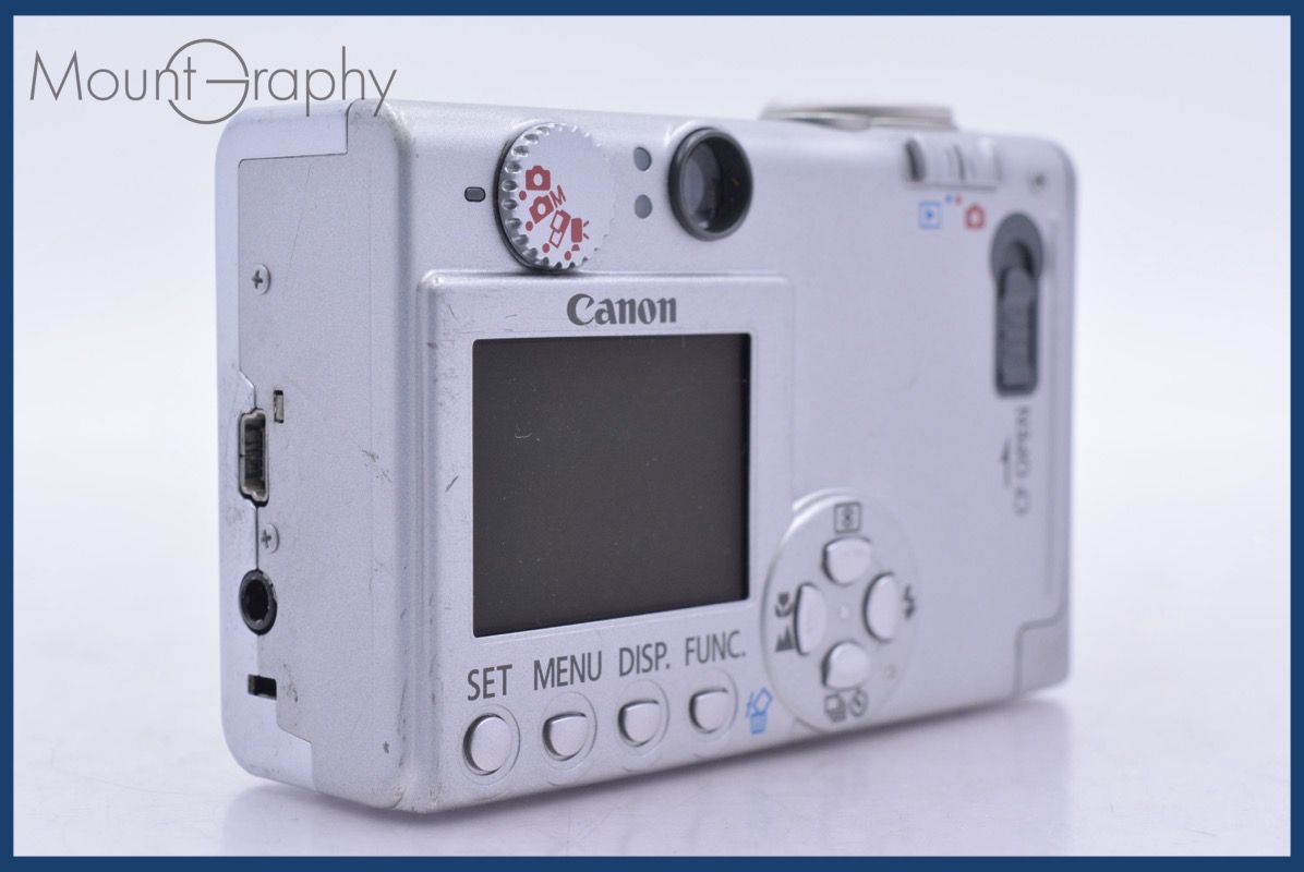 動作保証】 キヤノン Canon IXY DIGITAL 400 AiAF 3x バッテリー、充電