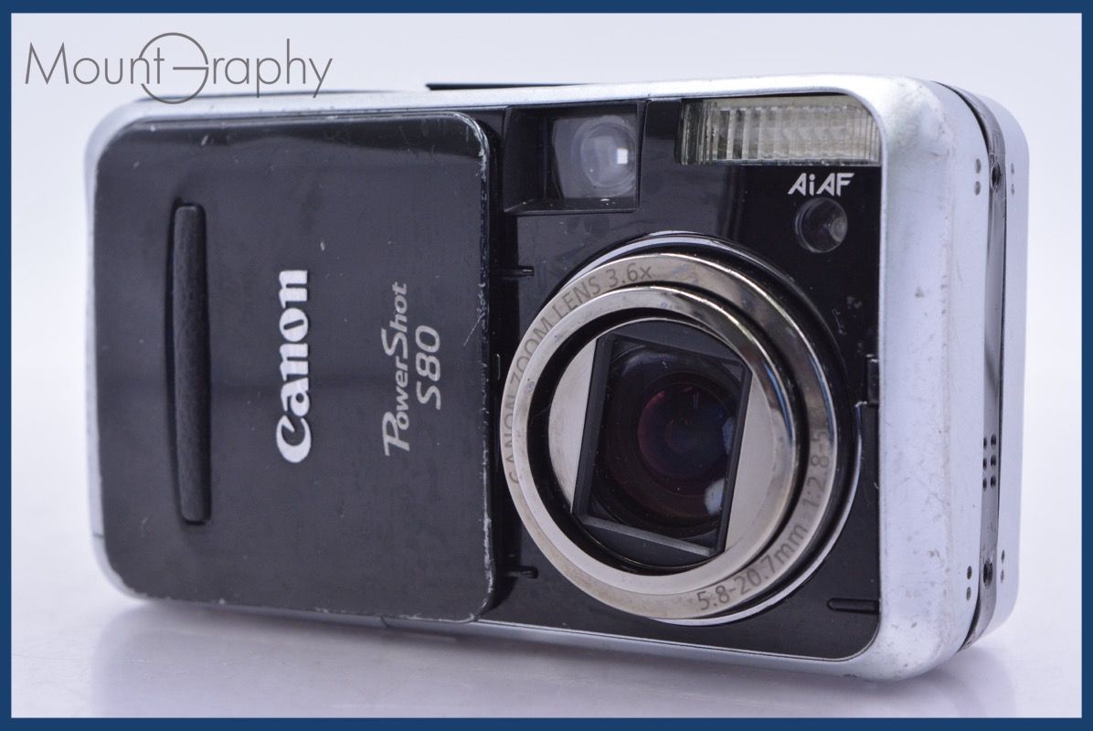 Canon Canon Power Shot S80 3.6x Bundle Free #yk6336