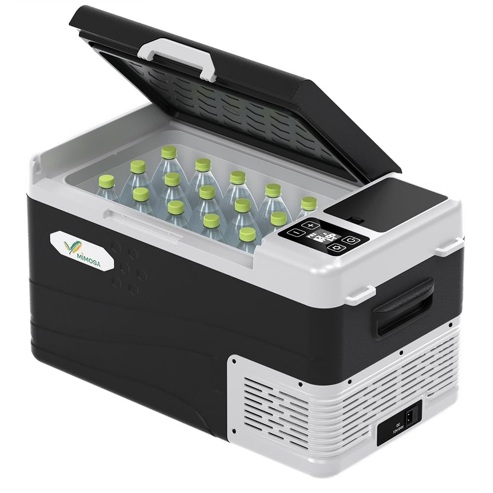 ポータブル 車載冷蔵庫 バッテリー内蔵 12L/18L/25L 4WAY電源対応可能