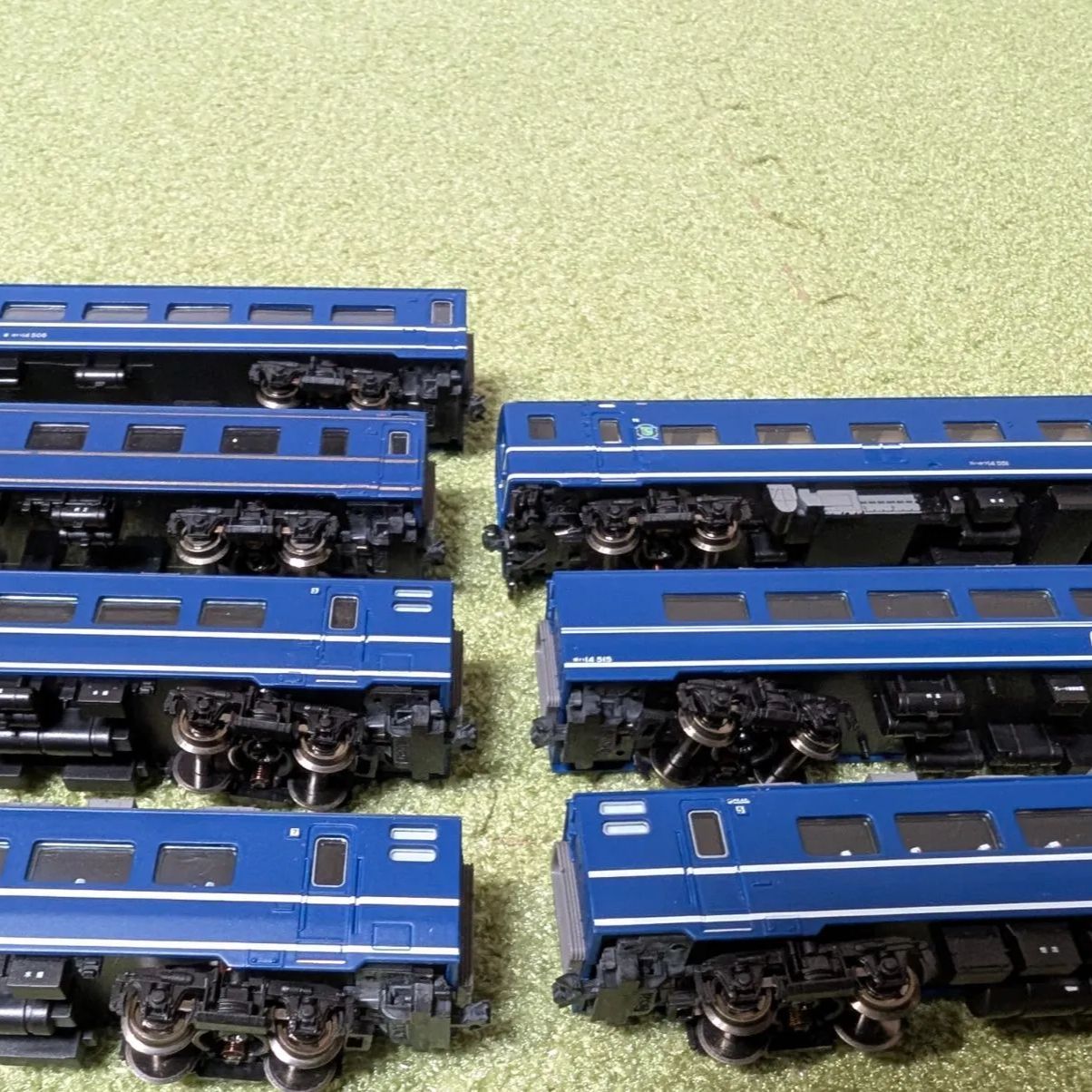 ジャンク マイクロエース A\u20105944 14系 はまなす7両セット 鉄道模型 N
