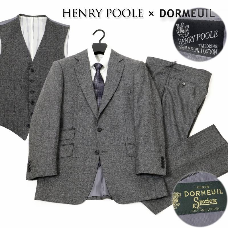新品 ◇ HENRY POOLE ヘンリープール x DOURMEIL ドーメル