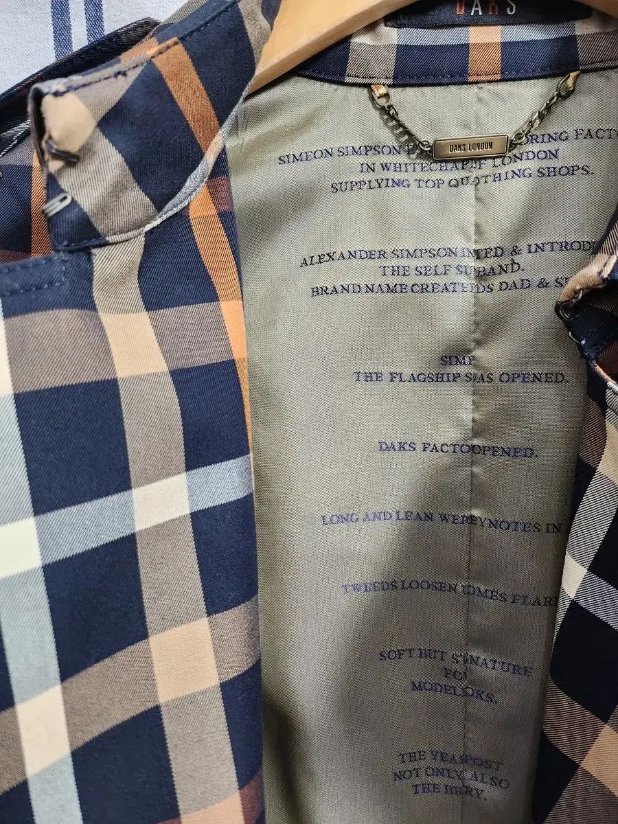 DAKS レディース ロンドン チェック トレンチコート 85 - メルカリ