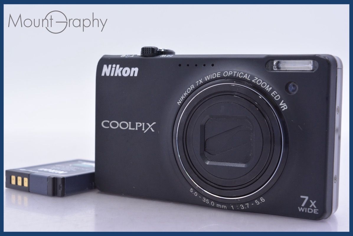 ニコン Nikon COOLPIX S6000 7x バッテリー付属 同梱無料 #R369 - メルカリ