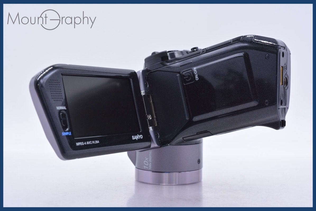動作保証】 サンヨー Sanyo Xacti DMX-HD 1010 10x 元箱、バッテリー