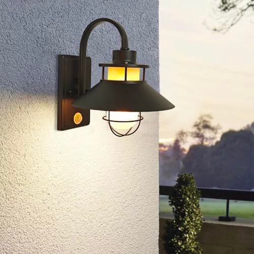 迅速に発送】KAWELL 玄関灯 人感センサー 玄関照明 シンプルなデザイン