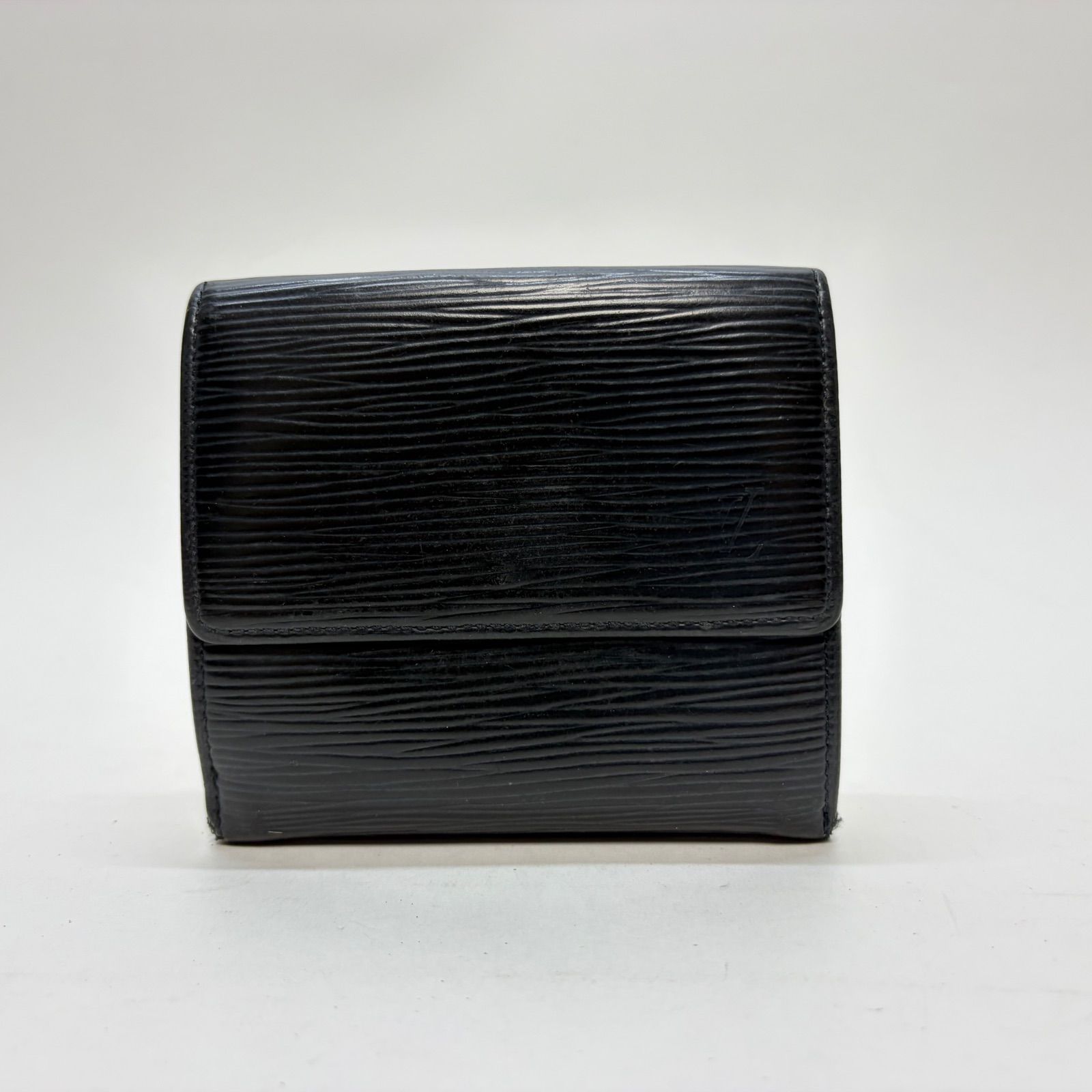 3603 LOUIS VUITTON ルイヴィトン エピ ブラック ノワール 三つ折り