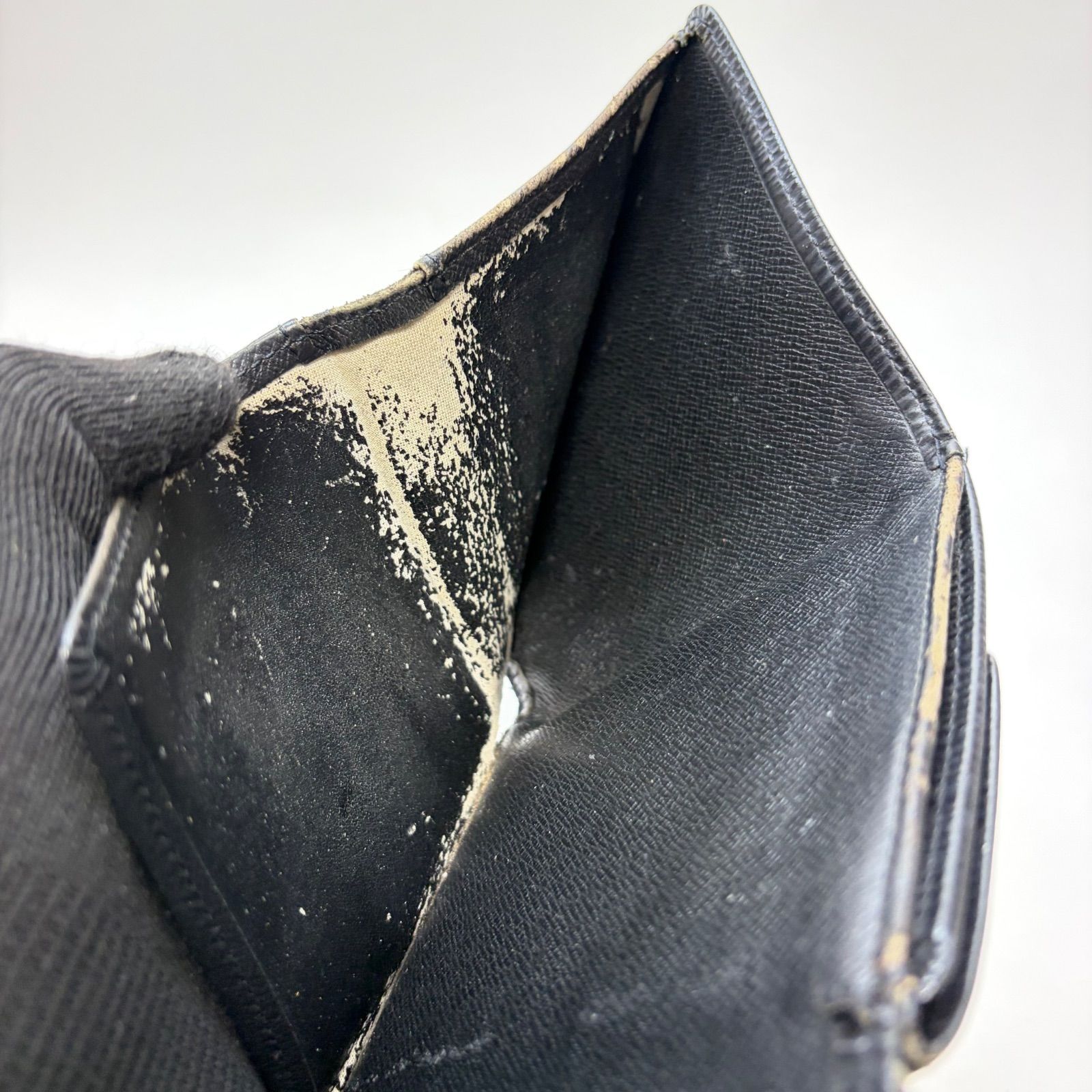 3603 LOUIS VUITTON ルイヴィトン エピ ブラック ノワール 三つ折り