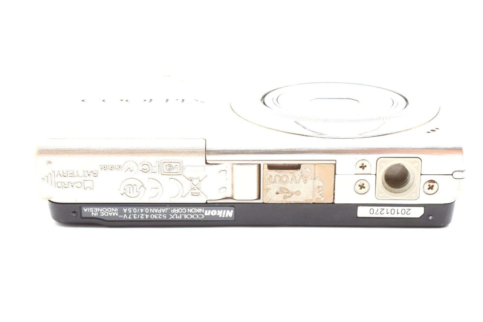 ニコン Nikon COOLPIX S230 ソリッドシルバー SDカード付き - メルカリ