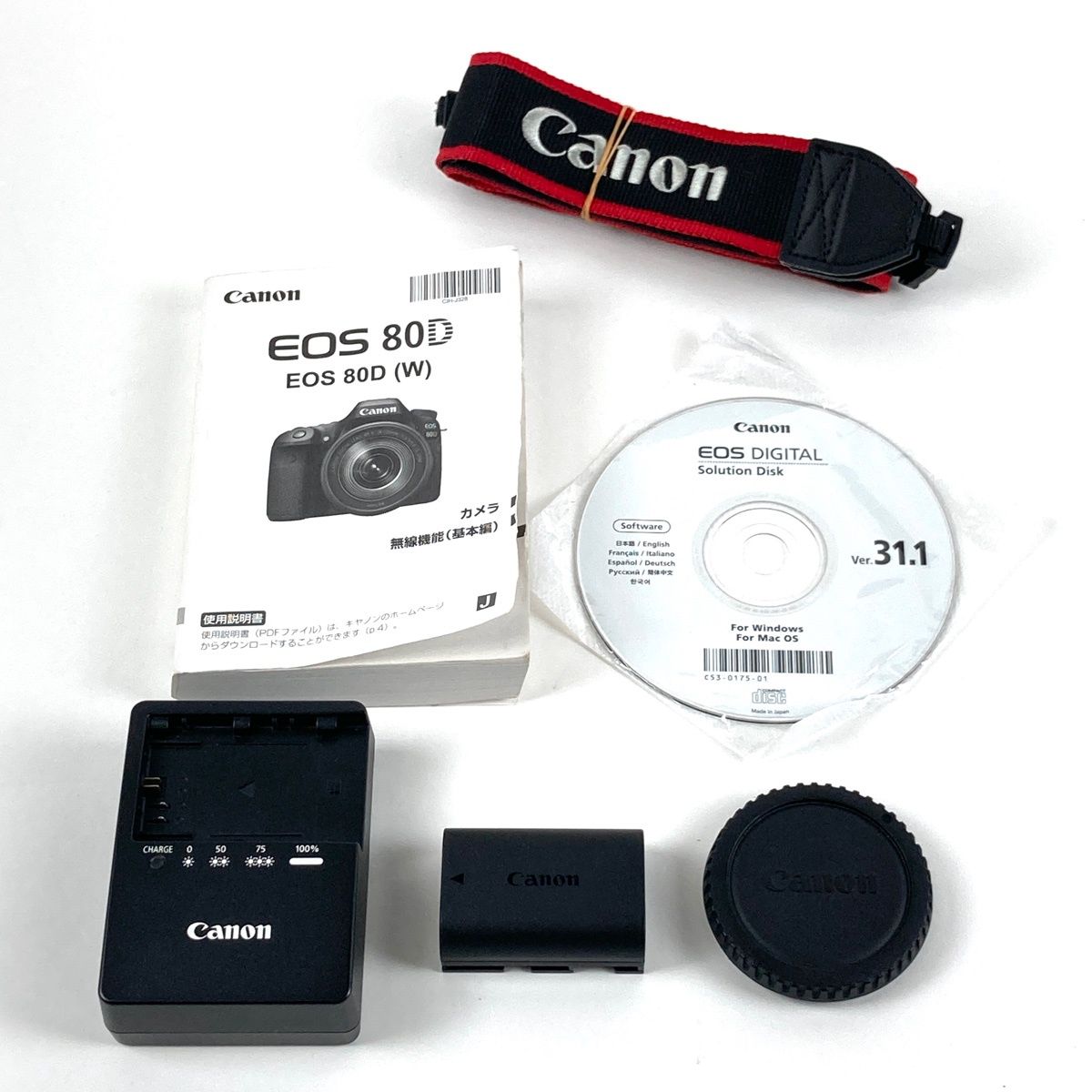 キヤノン Canon EOS 80D ボディ デジタル 一眼レフカメラ 【中古