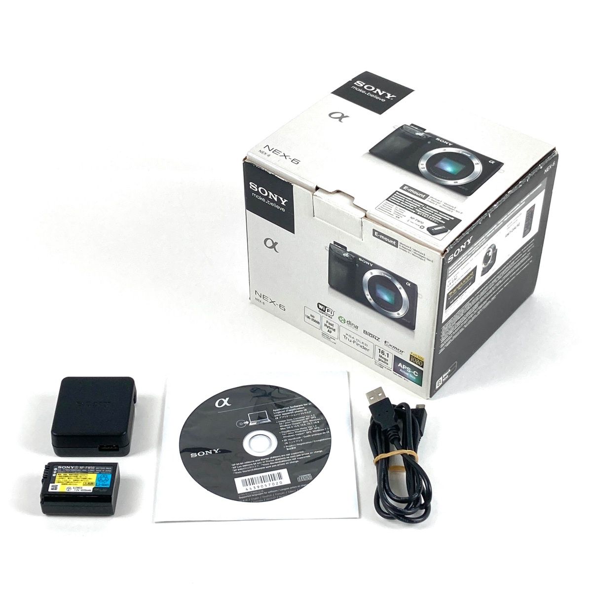 ソニー SONY NEX-6 ボディ ブラック デジタル ミラーレス 一眼カメラ 