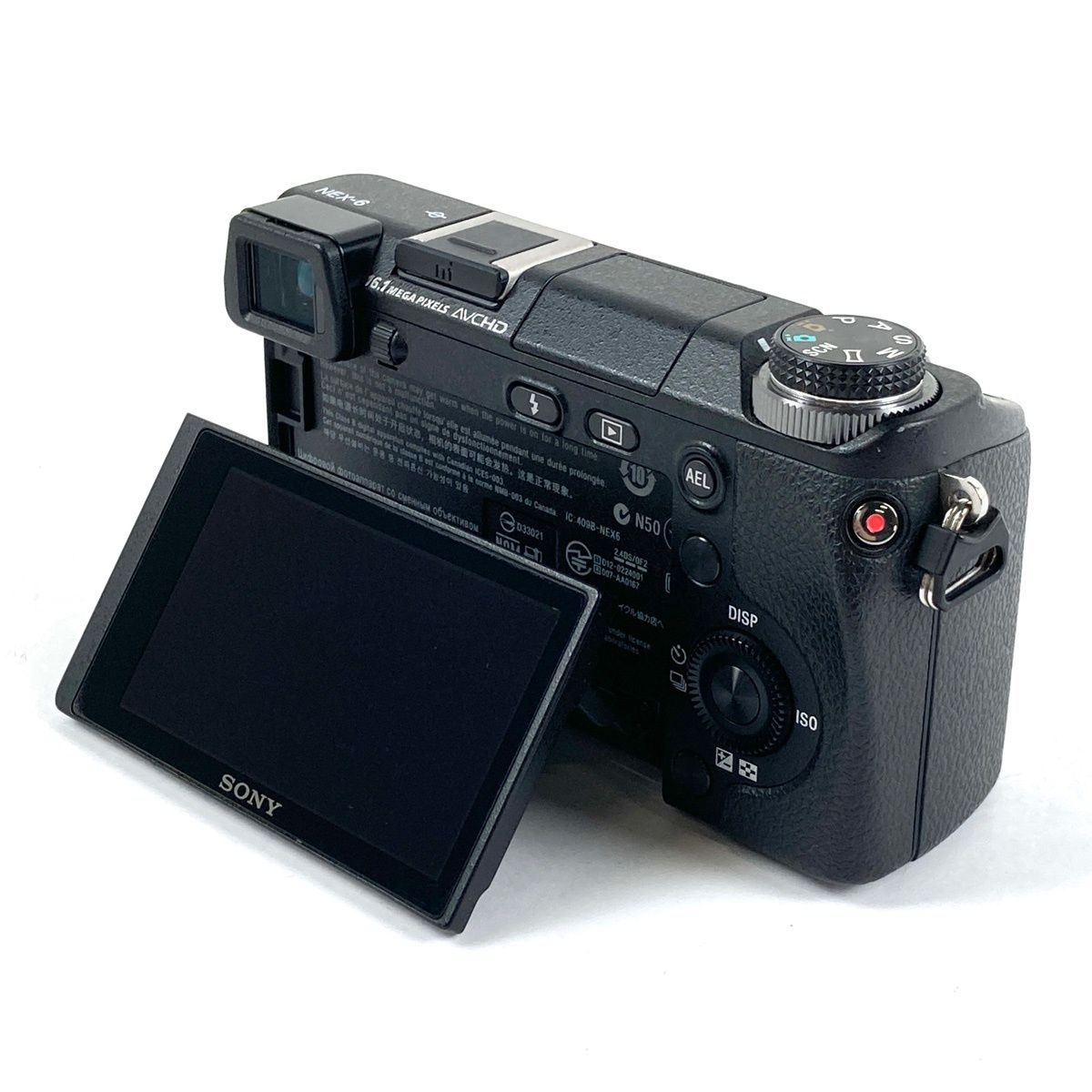 ソニー SONY NEX-6 ボディ ブラック デジタル ミラーレス 一眼カメラ