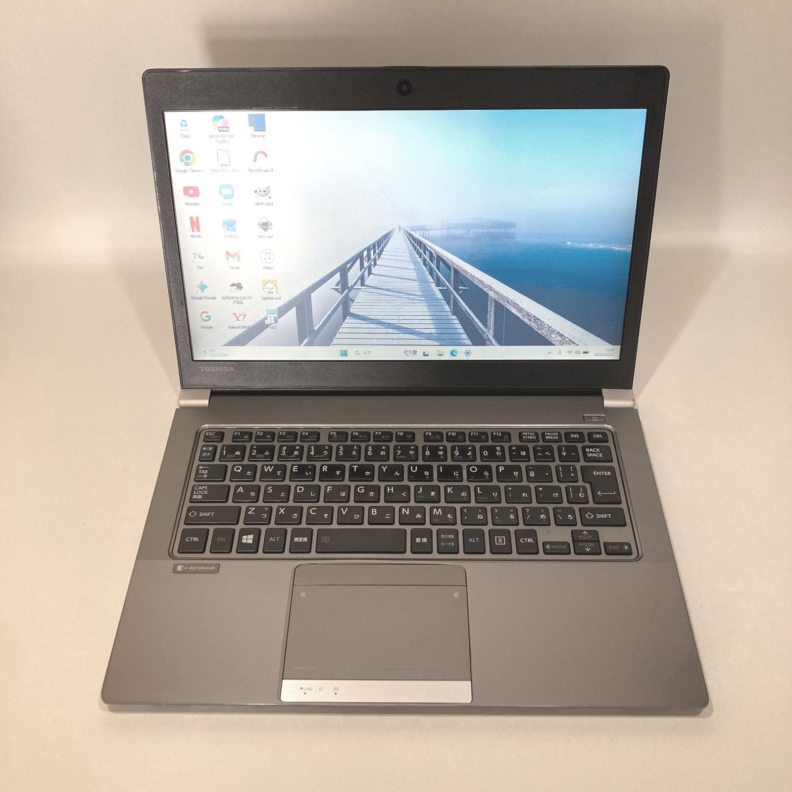 初心者向✨快速・カメラ・スリム◇シルバー◇すぐ使えるノートパソコン