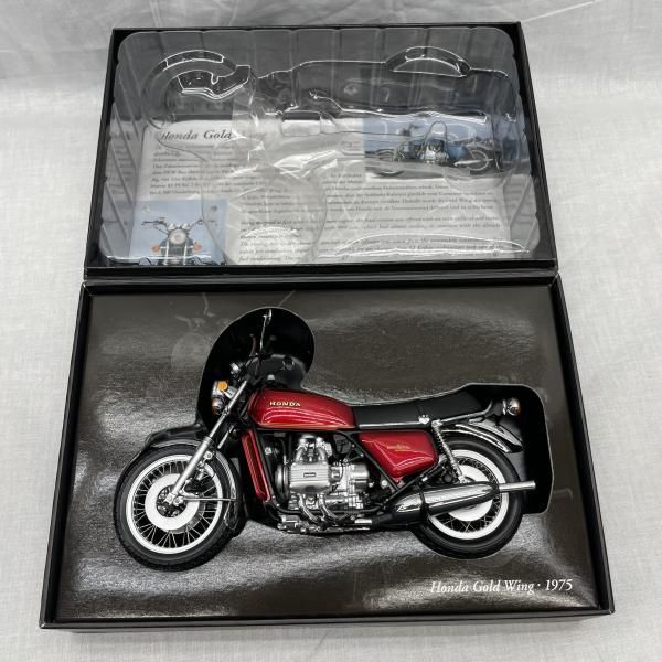 中古】開封)PMA ミニチャンプス 1/12 Honda ホンダ Goldwing ゴールド