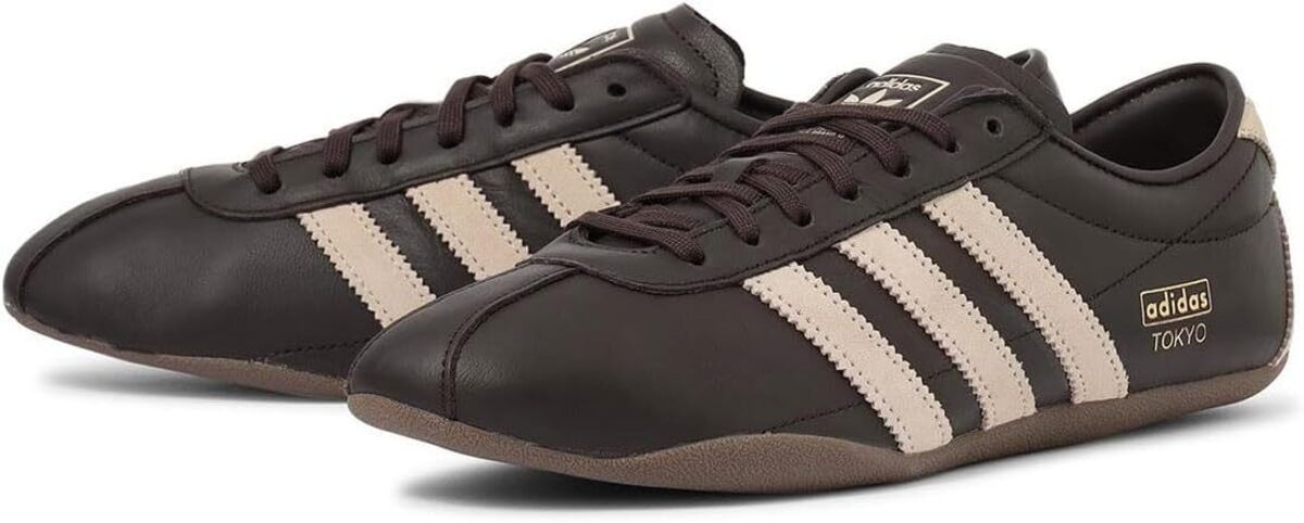 [アディダス] トーキョー W TOKYO W ダークブラウン/サンドストレータ/ガム JR2082  