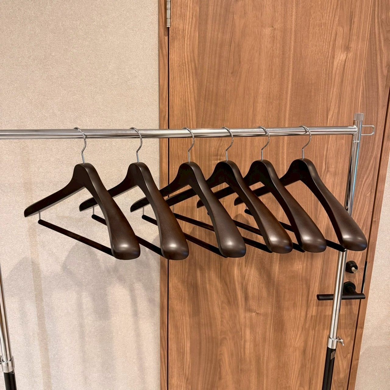 高級・新品】NAKATA HANGER ナカタハンガー スーツハンガー 6本セット