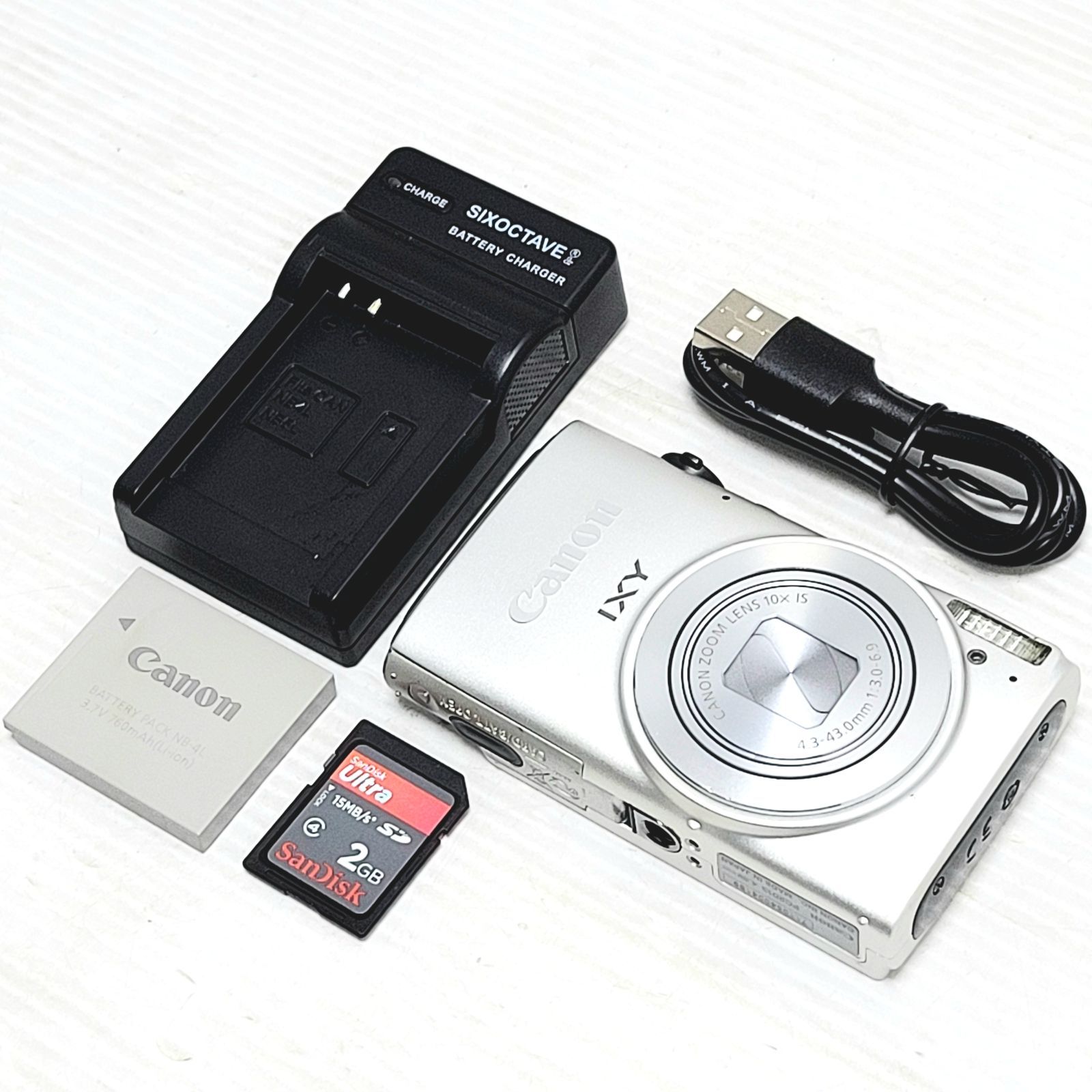 正常動作品】Canon IXY 620F シルバー デジタルカメラ - メルカリ