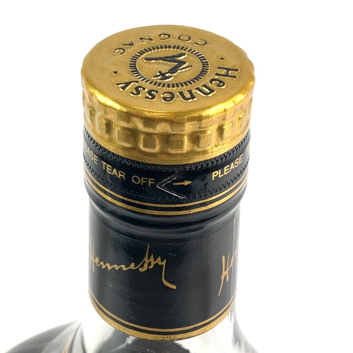ヘネシー Hennessy XO 金キャップ クリアボトル 750ml ブランデー