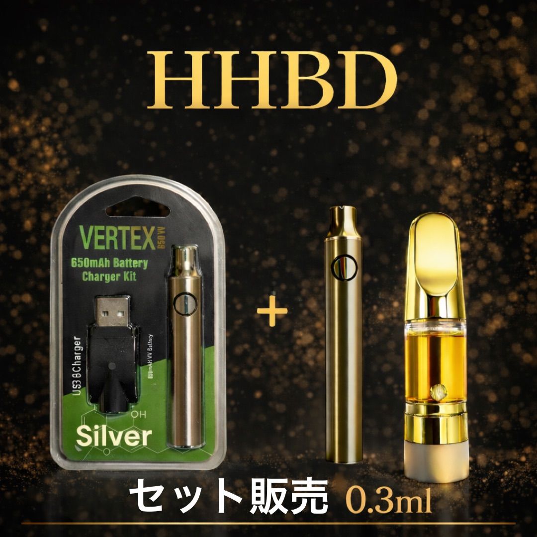 HHBD 0.3ml 本体ペンセット /H4CBH CBN CBD 510 - メルカリ