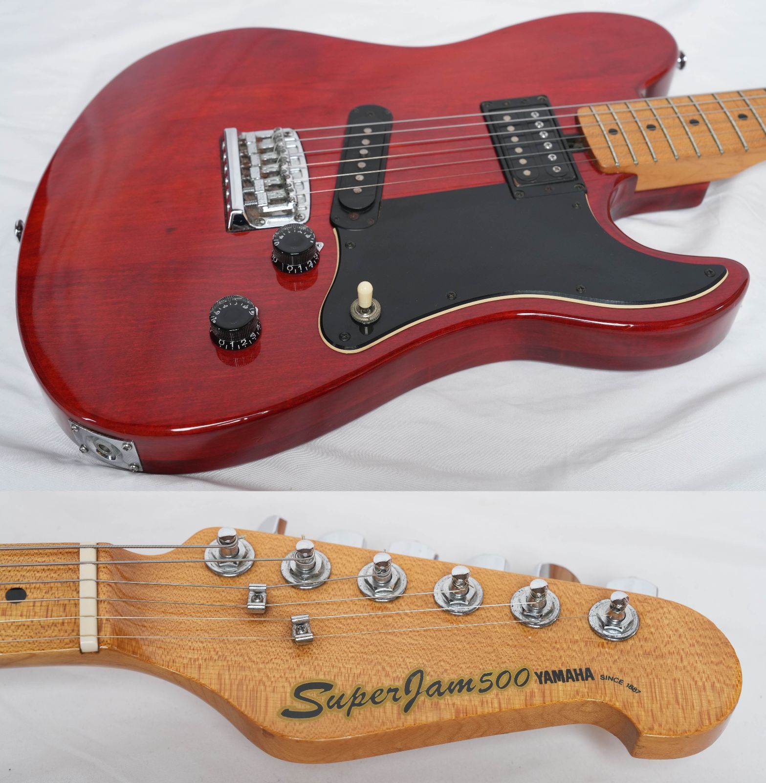 ☆YAMAHA☆Super Jam SJ-500 Cherry テレキャスターシェイプ ジャパン