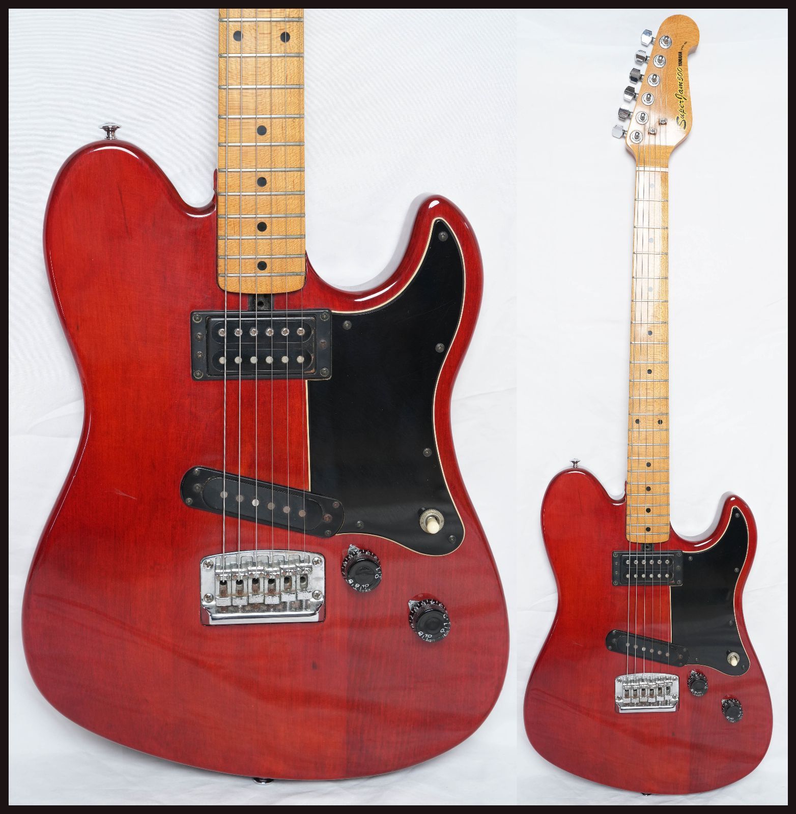 ☆YAMAHA☆Super Jam SJ-500 Cherry テレキャスターシェイプ ジャパン