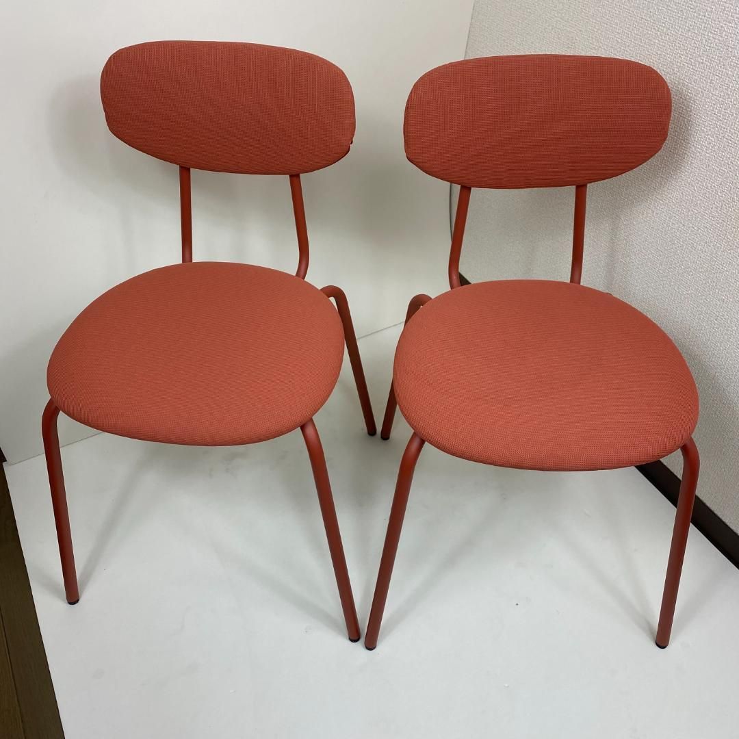 ☆2脚セット IKEA OSTANO オスタノ チェア レッドブラウン - メルカリ