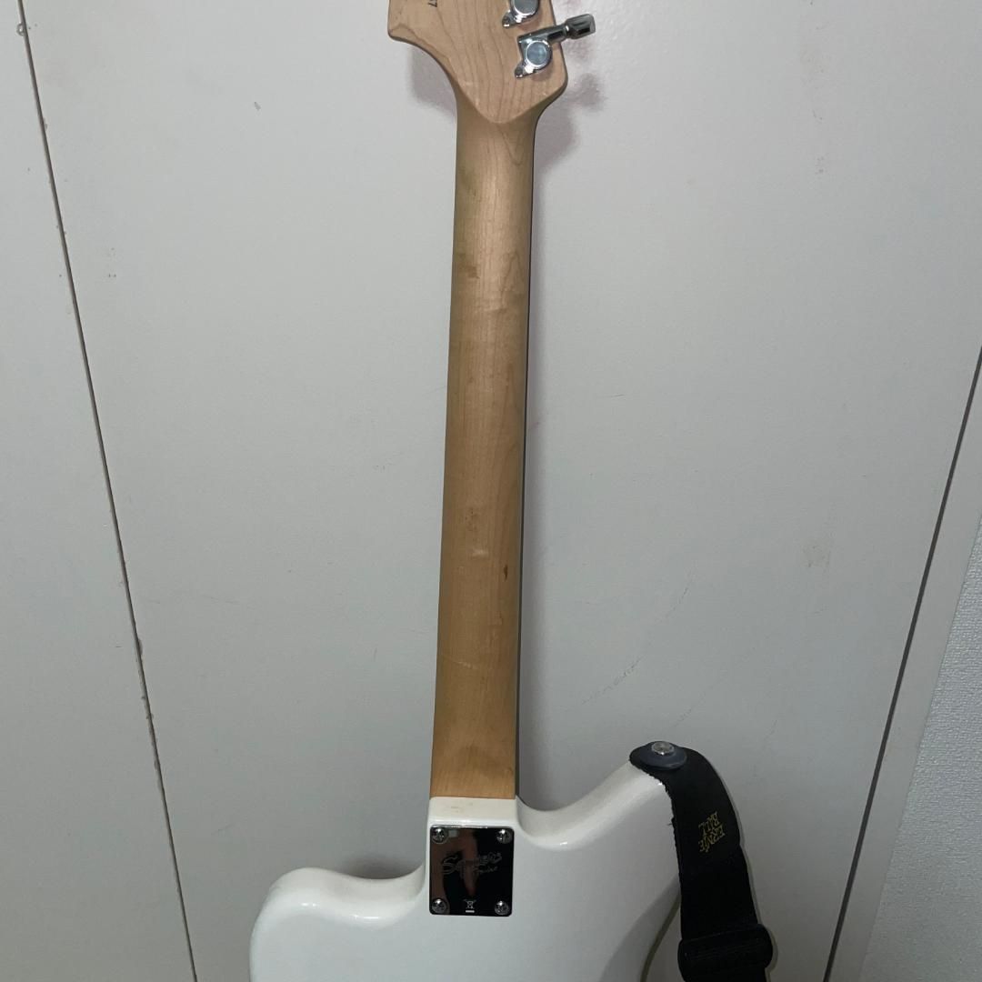 美品 Squier Jazzmaster スクワイヤー ジャズマスター ホワイト - メルカリ