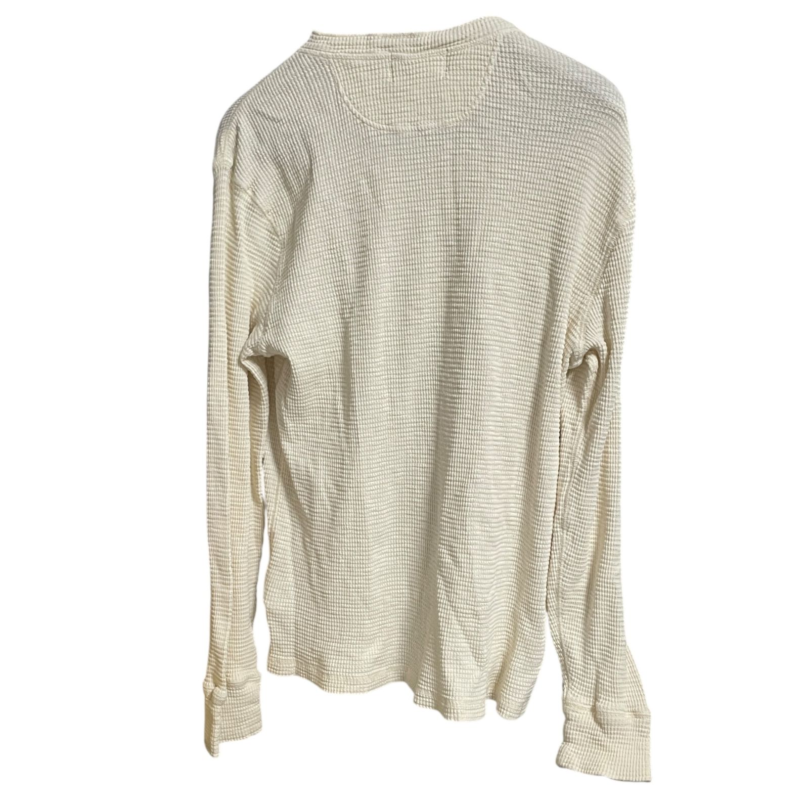 ◇RRL ダブルアールエル ワッフル ヘンリーネック シャツ カットソー