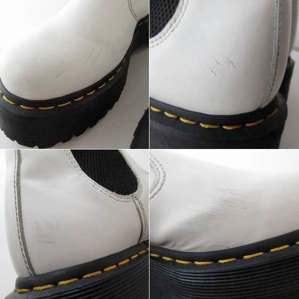 Dr.Martens ドクターマーチン 2976 QUAD 厚底 チェルシーブーツ 白系